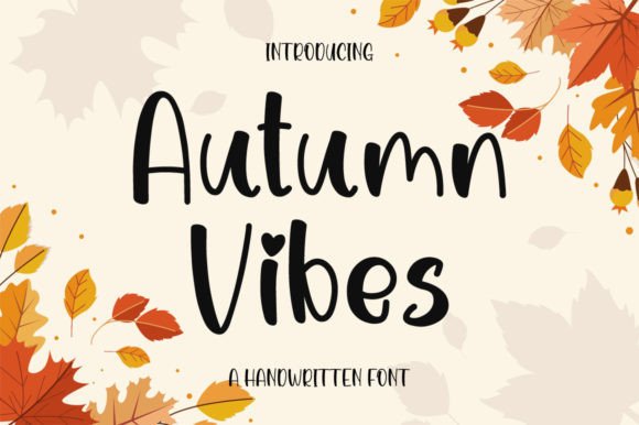 Autumn Vibes Font for a Cozy Editorial Feel