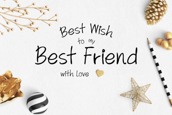 Bestfriend Font for Friendly and Chic Brand Communication
