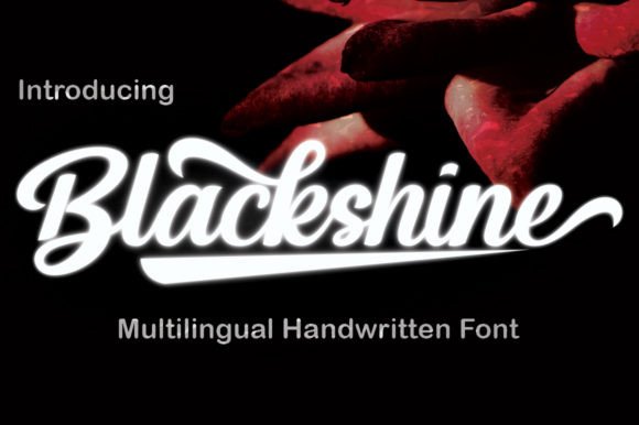 Blackshine: A Timeless Script Font for Polished Branding