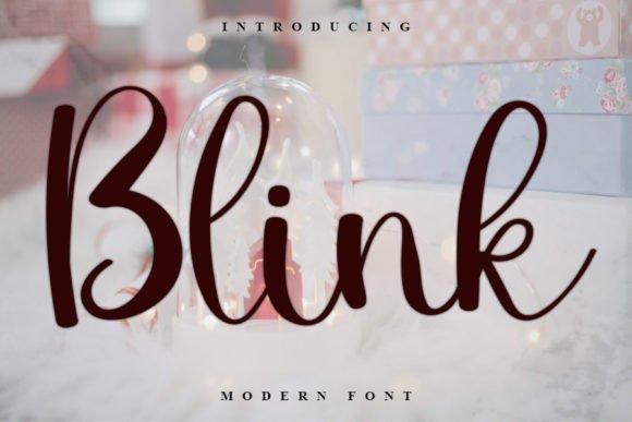 Blink: A Stylish Script Font for Modern Campaigns
