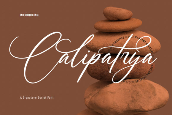 Calipatrya: A Handwritten Script Font for Editorial Design
