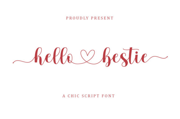 Hello Bestie: A Script Font That Elevates Branding
