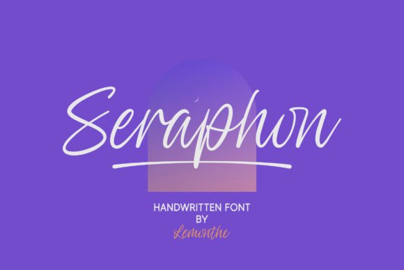 Introducing Seraphon: A Stylish Script Font for Campaign Design