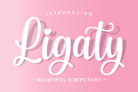 Ligaty: A Sweet Script Font for Digital Branding