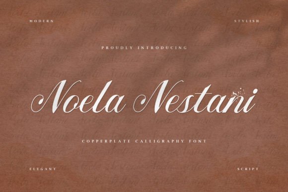 Noela Nestani Font Review for Branding and Design