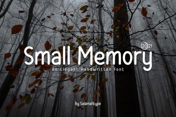 Small Memory: A Handwritten Font for Editorial Elegance