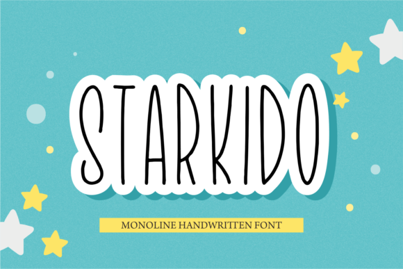 Starkido: A Handwritten Font with Editorial Charm