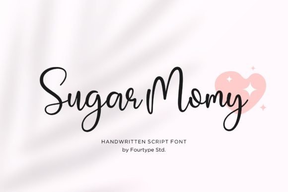 Sugar Momy: A Handwritten Font for Modern Editorial Design